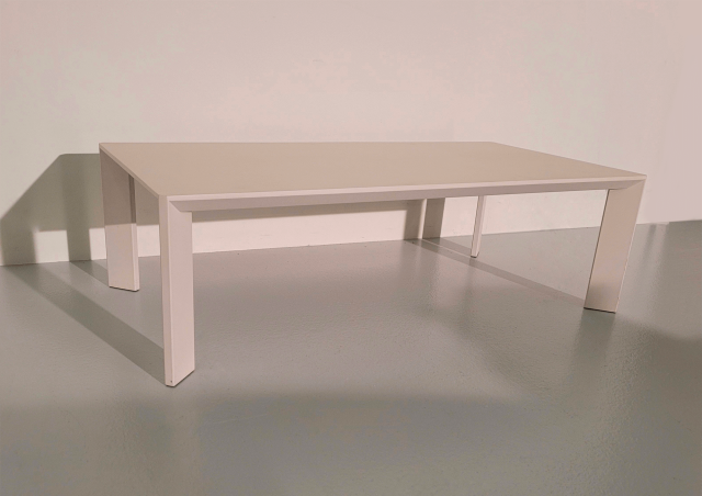 Metaform Cross Coffee Table White