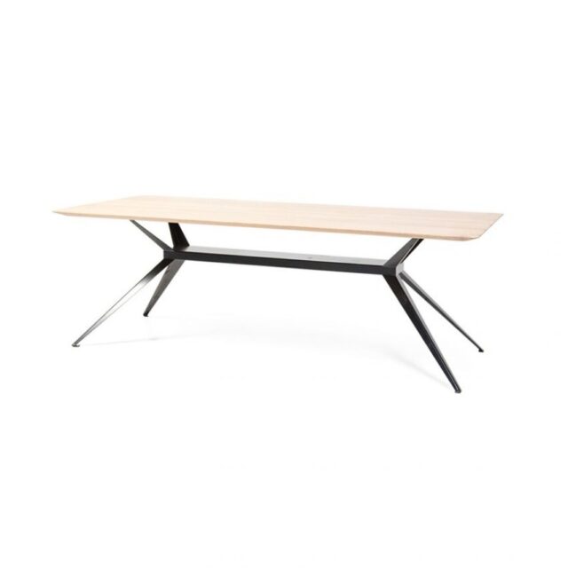 Seuren Zwaan Eettafel Recht Eiken